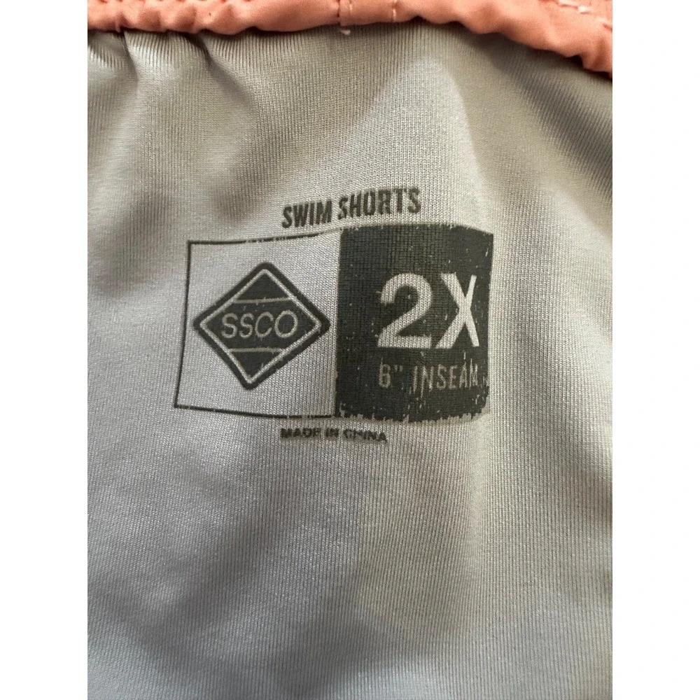 SSCO southern shirt co swim trunks‎ with lining 6
